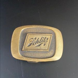 Vintage Schlitz belt buckle